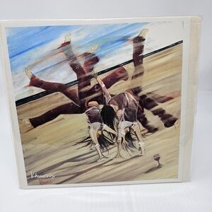 Art Print by KD Morris Beach Scene Titled Non Attachment Signed Ready To Frame